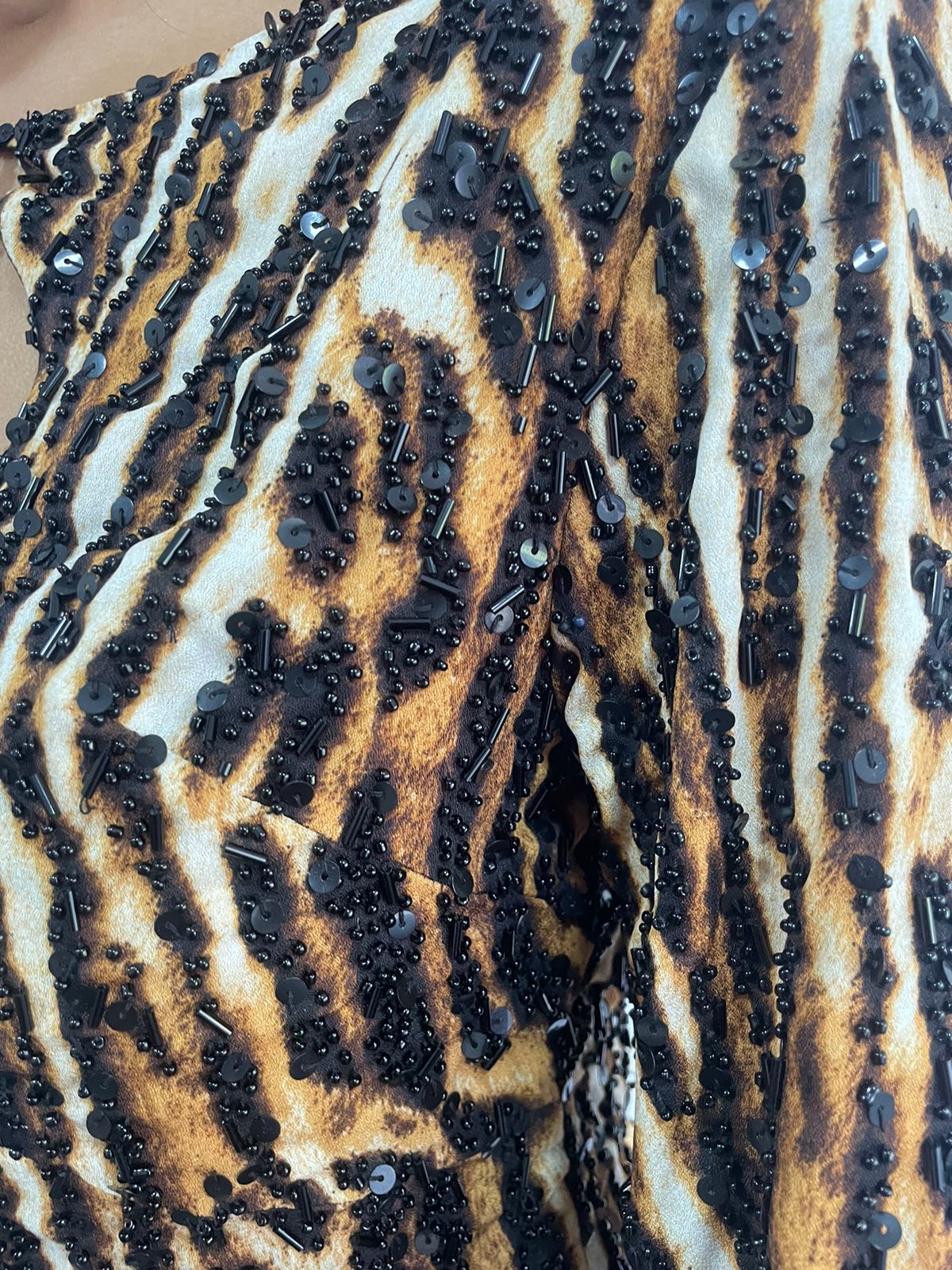 TIGER PRINT BLOUSE