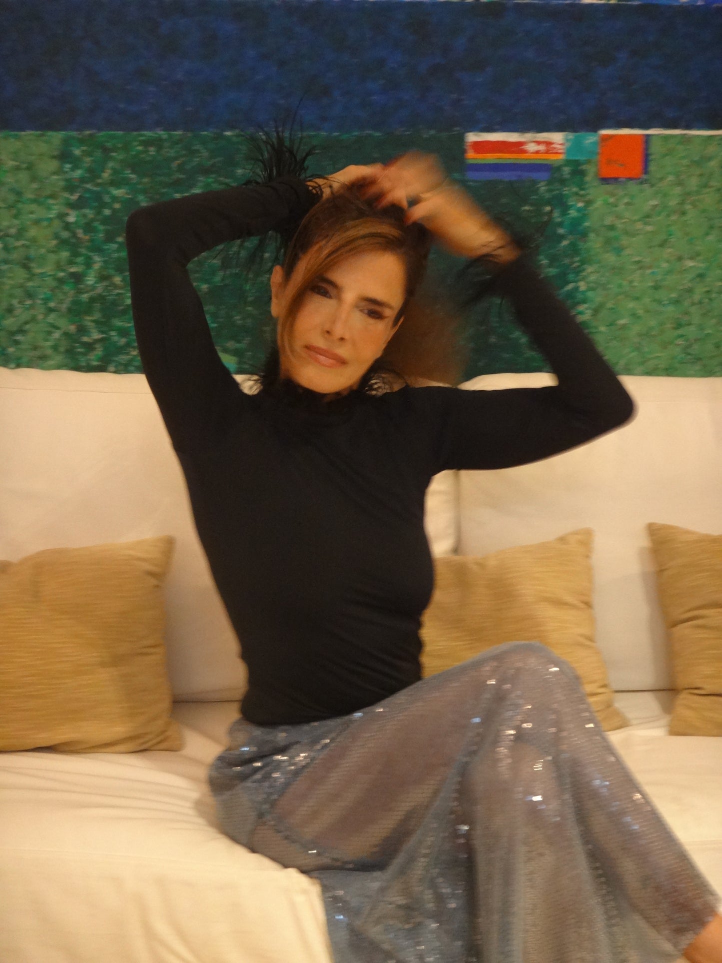 Sequin Skirt