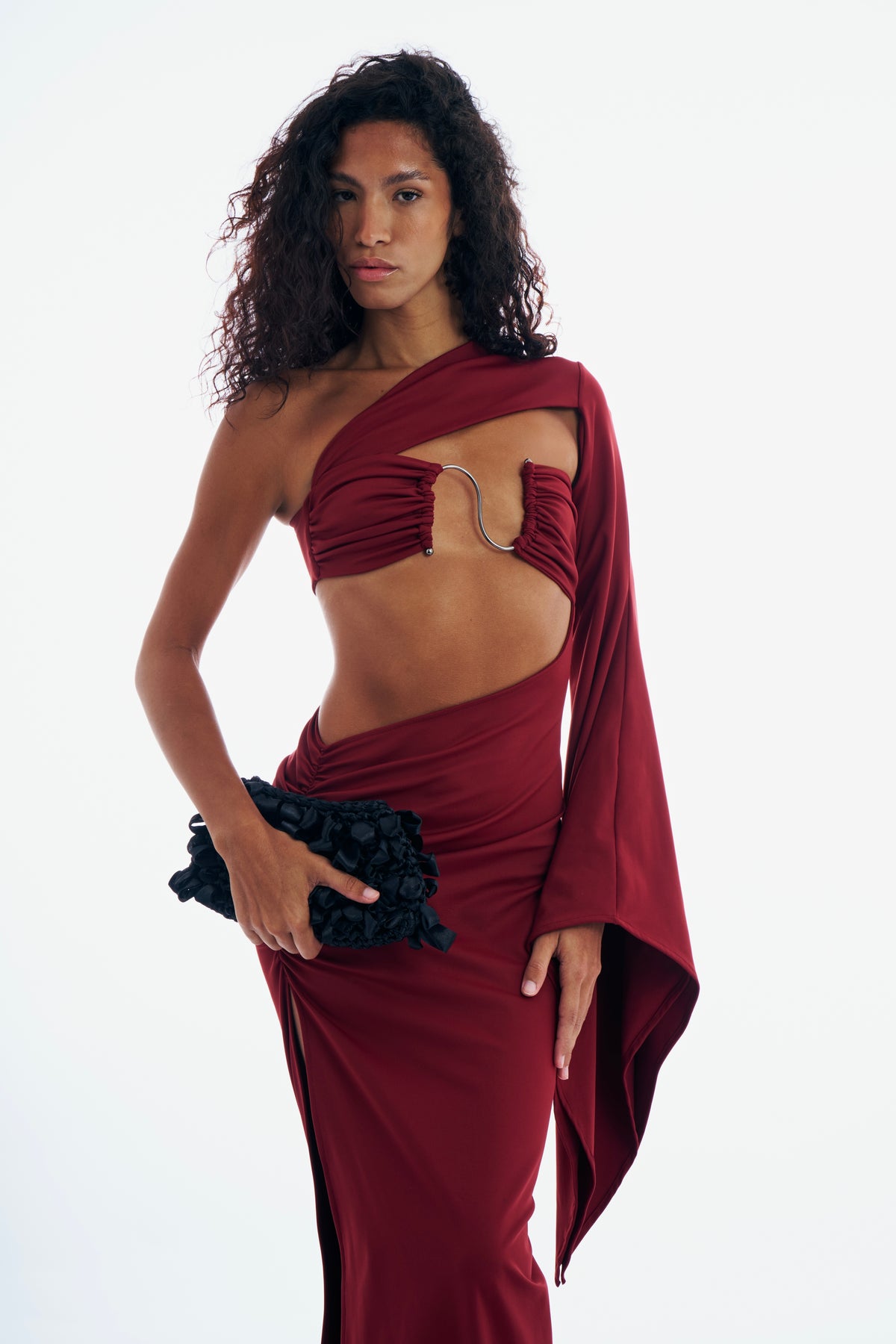 Draped NUH Dress