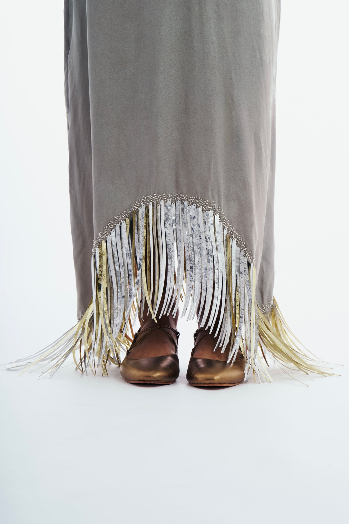 Feathers Long Skirt