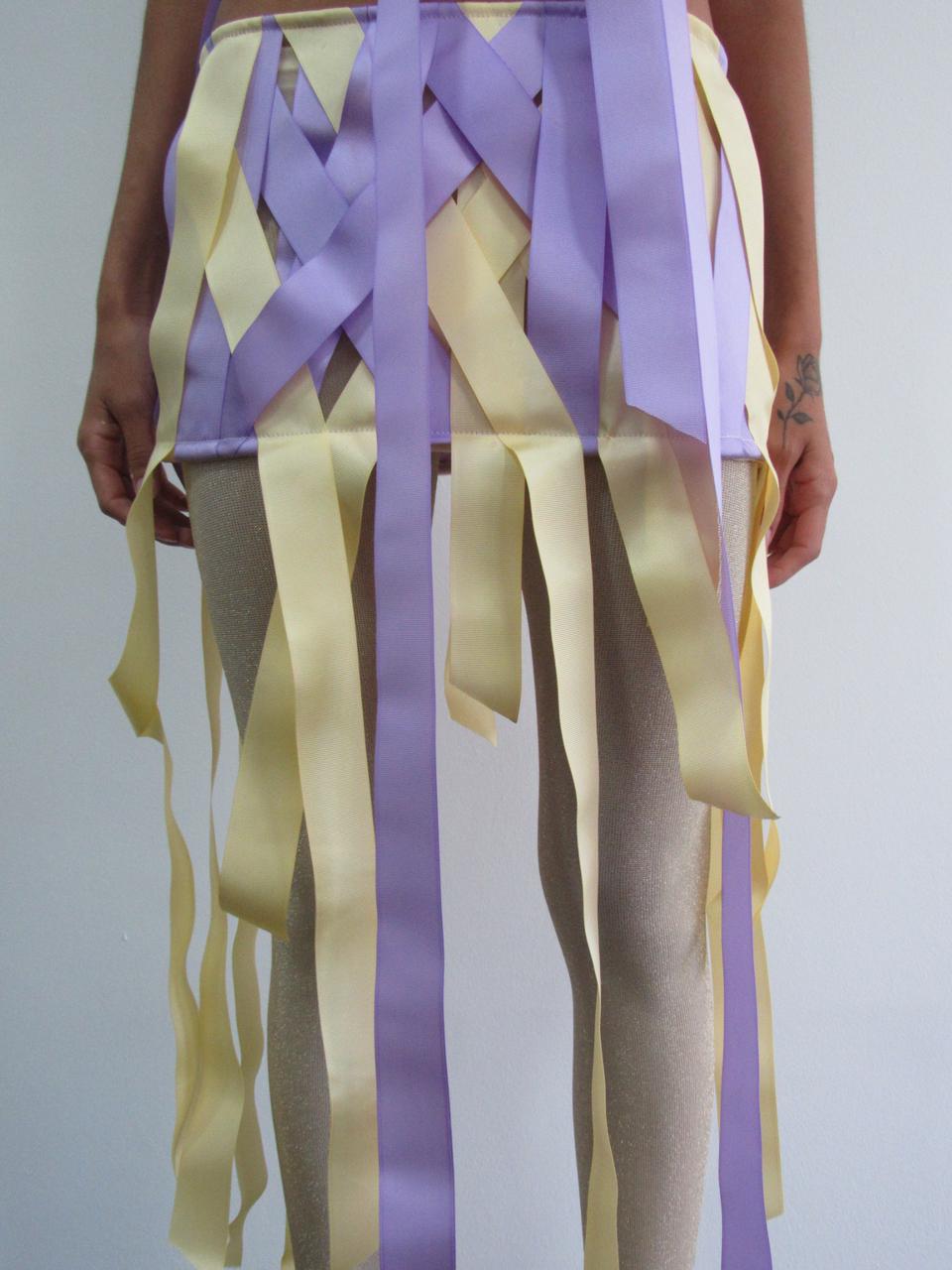 RIBBON MINI SKIRT