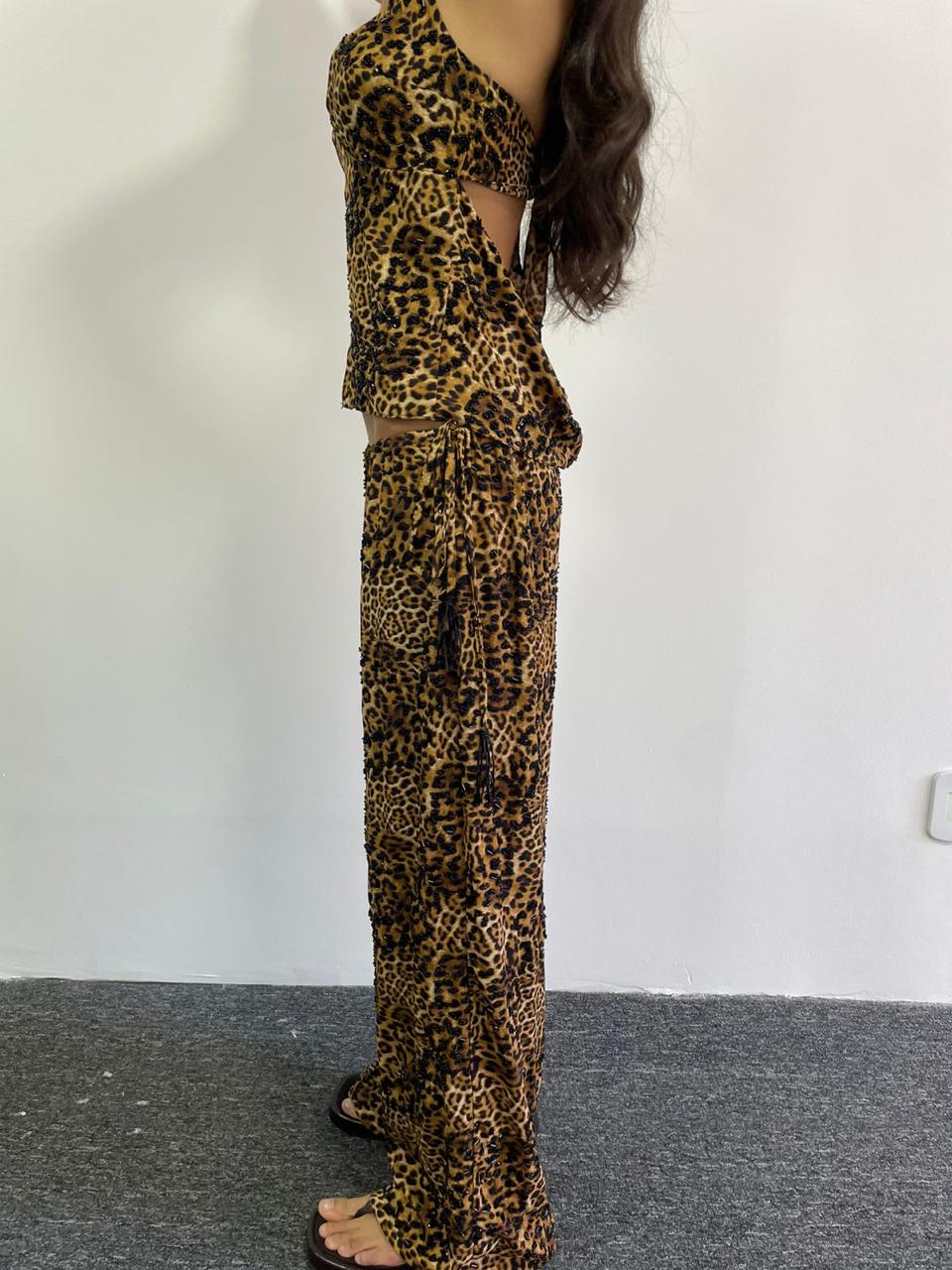 CHEETAH PRINT PANTS