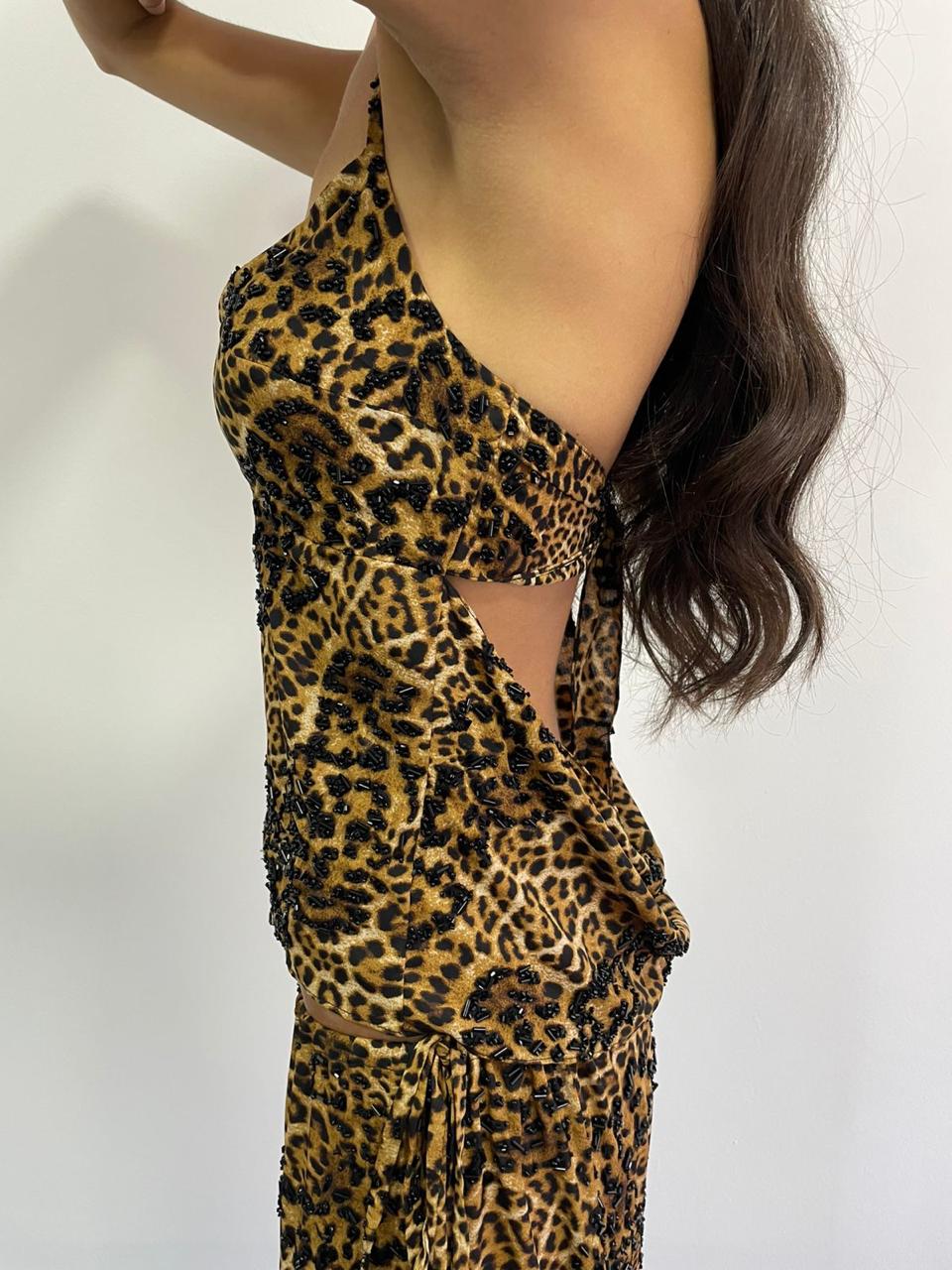CHEETAH PRINT TOP